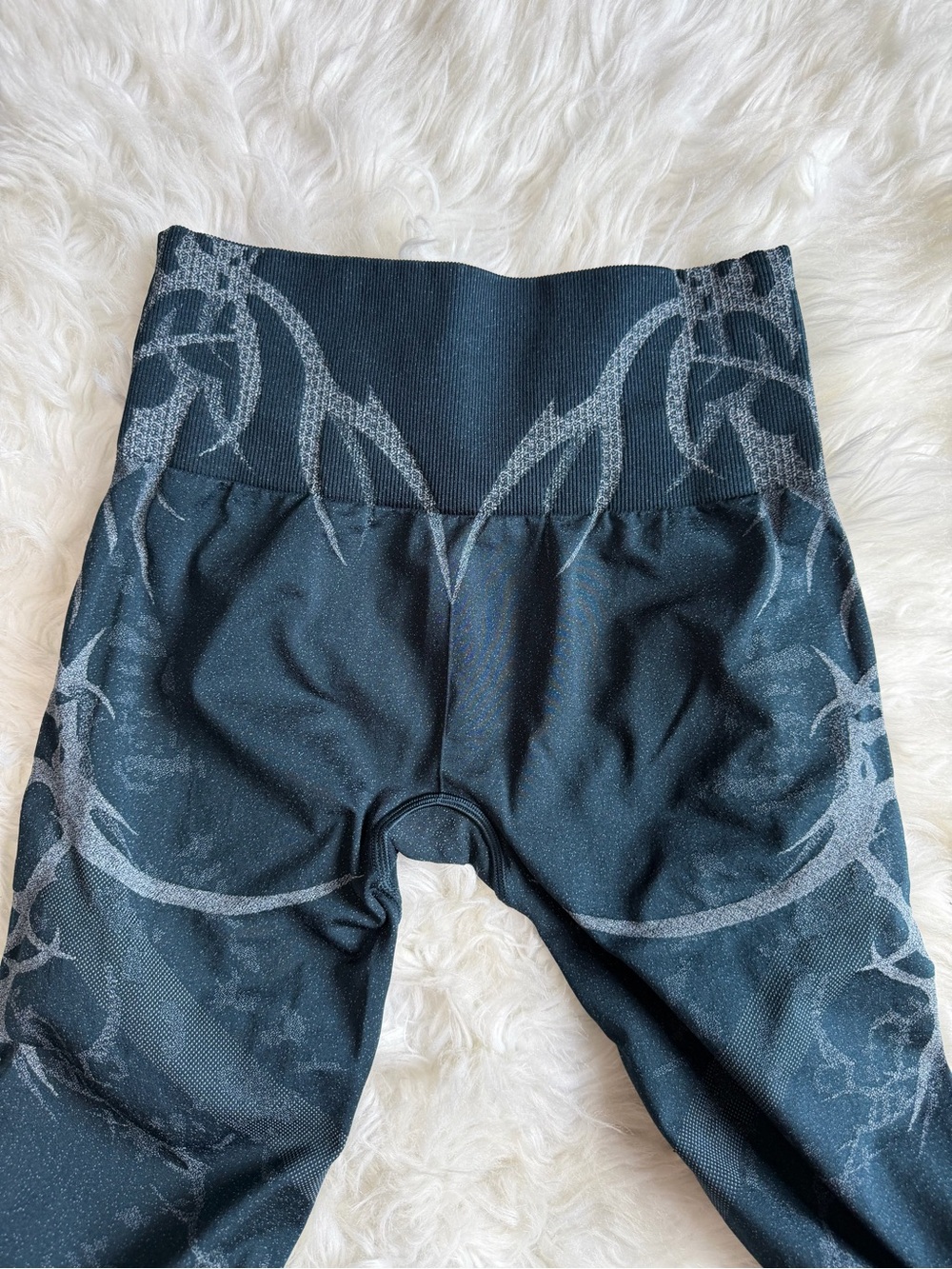 Gymshark Storm Seamless Leggings Deep Petrol Blue/Smoke Blue